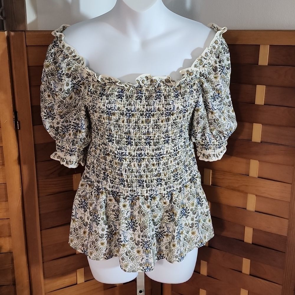 Max Studio off the shoulder blouse - Picture 1 of 10